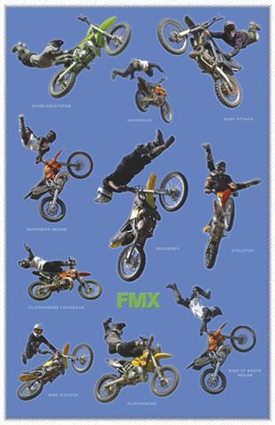 Poster - Free style motocross